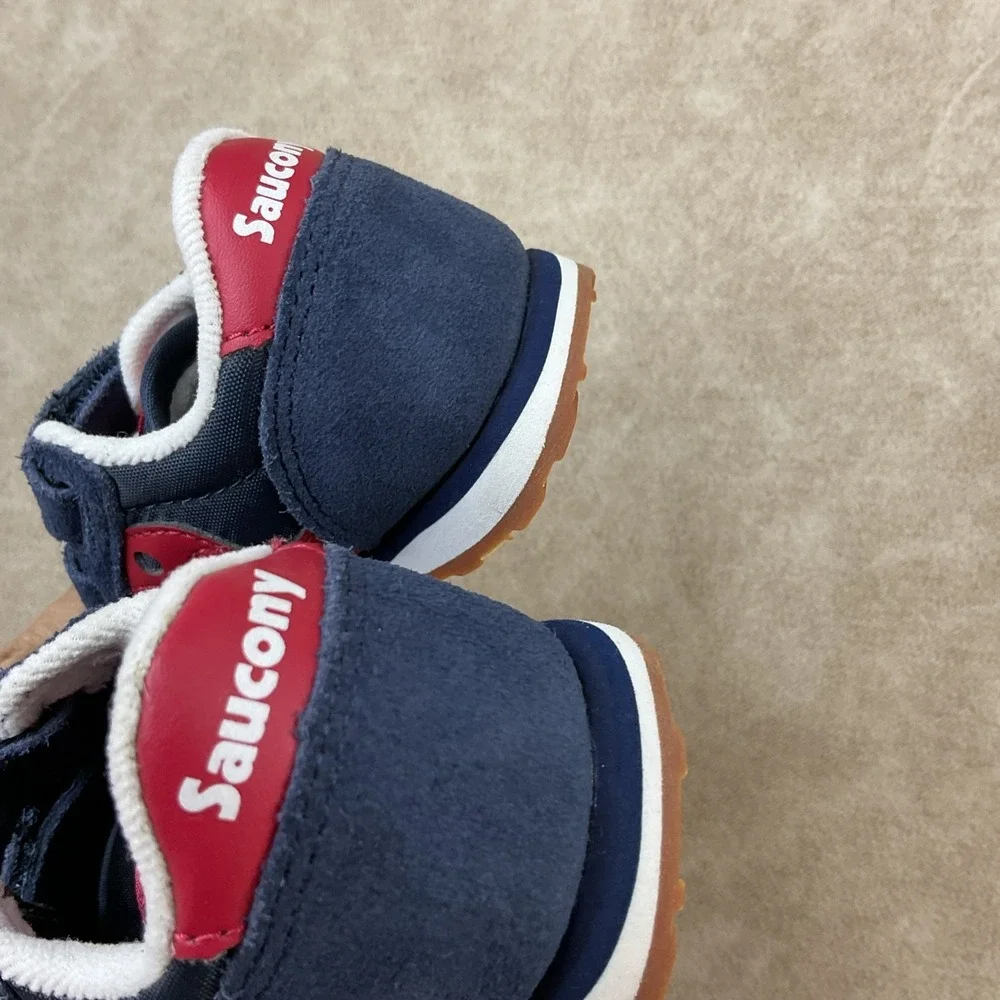 Saucony Shoes Sz 4.5W Kids Baby Jazz Low Pro Hook & Loop Sneaker ST53512